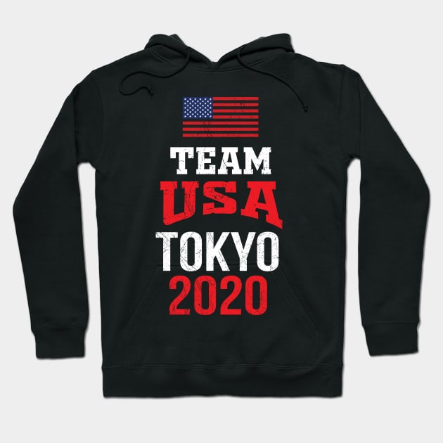 TEAM USA TOKYO 2020 Hoodie by Aldebaran